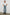Topanga Straight Jeans with Belt Loops, Two Front Pockets plus a Coin Pocket and Two Back Patch Pockets in Desert Sky Colorway - Front Full Body View Featured on Model