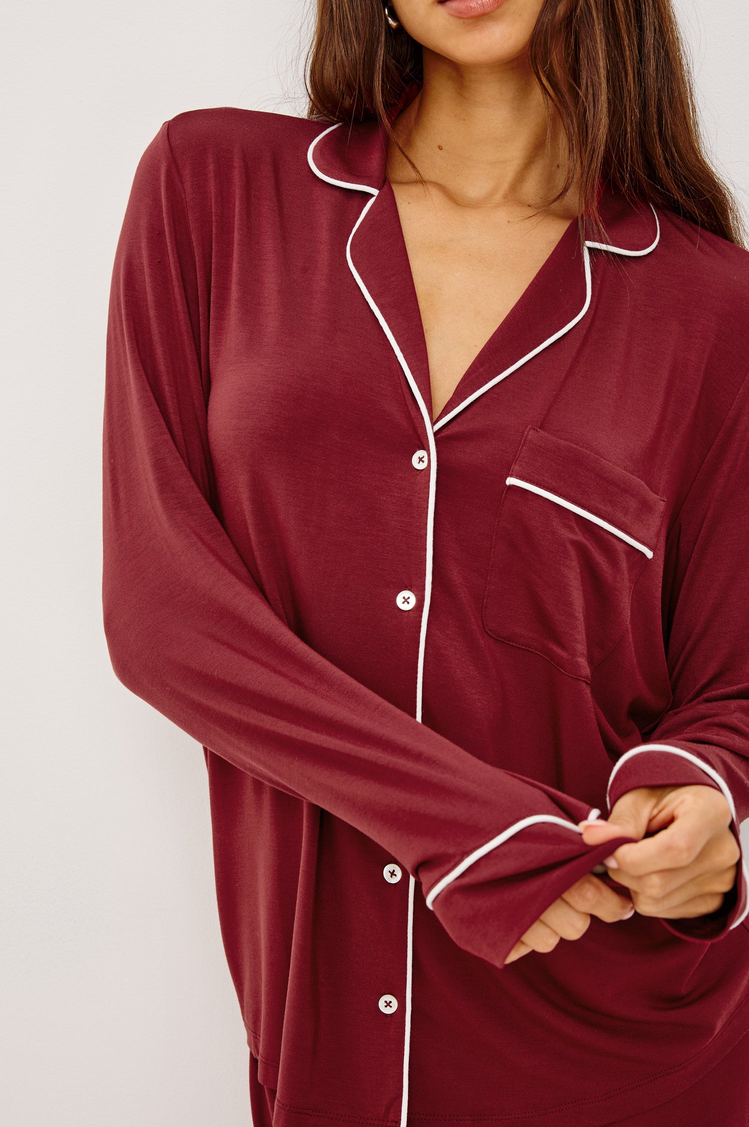 VARRA PAJAMA SET - CABERNET