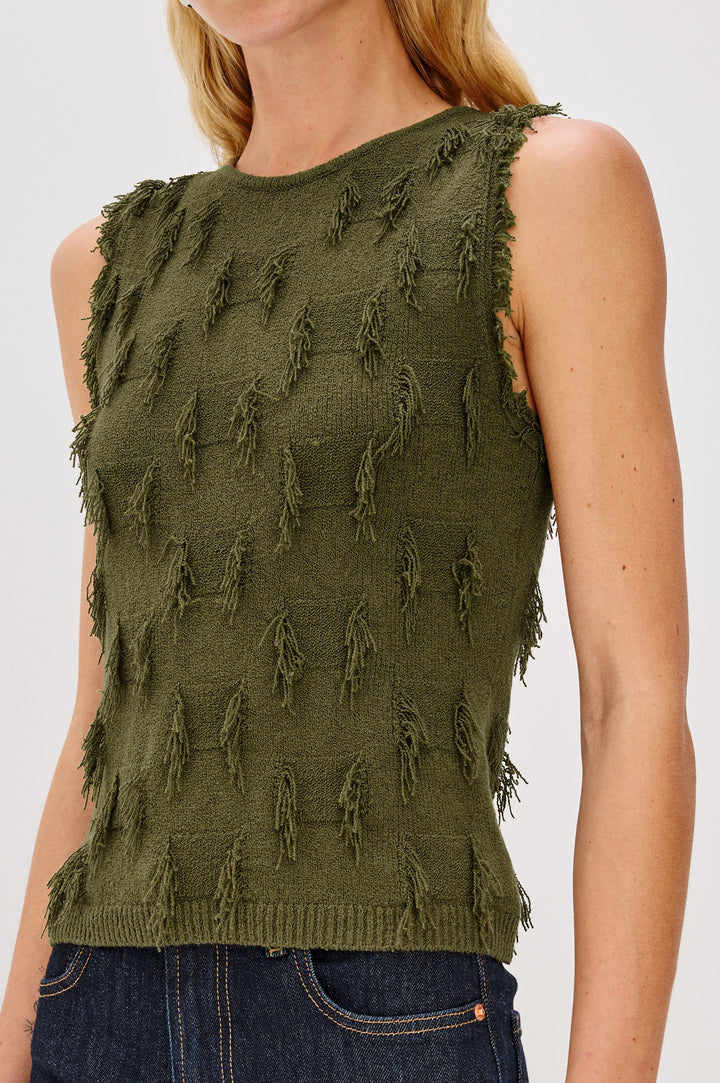 VIDANA TOP - OLIVE