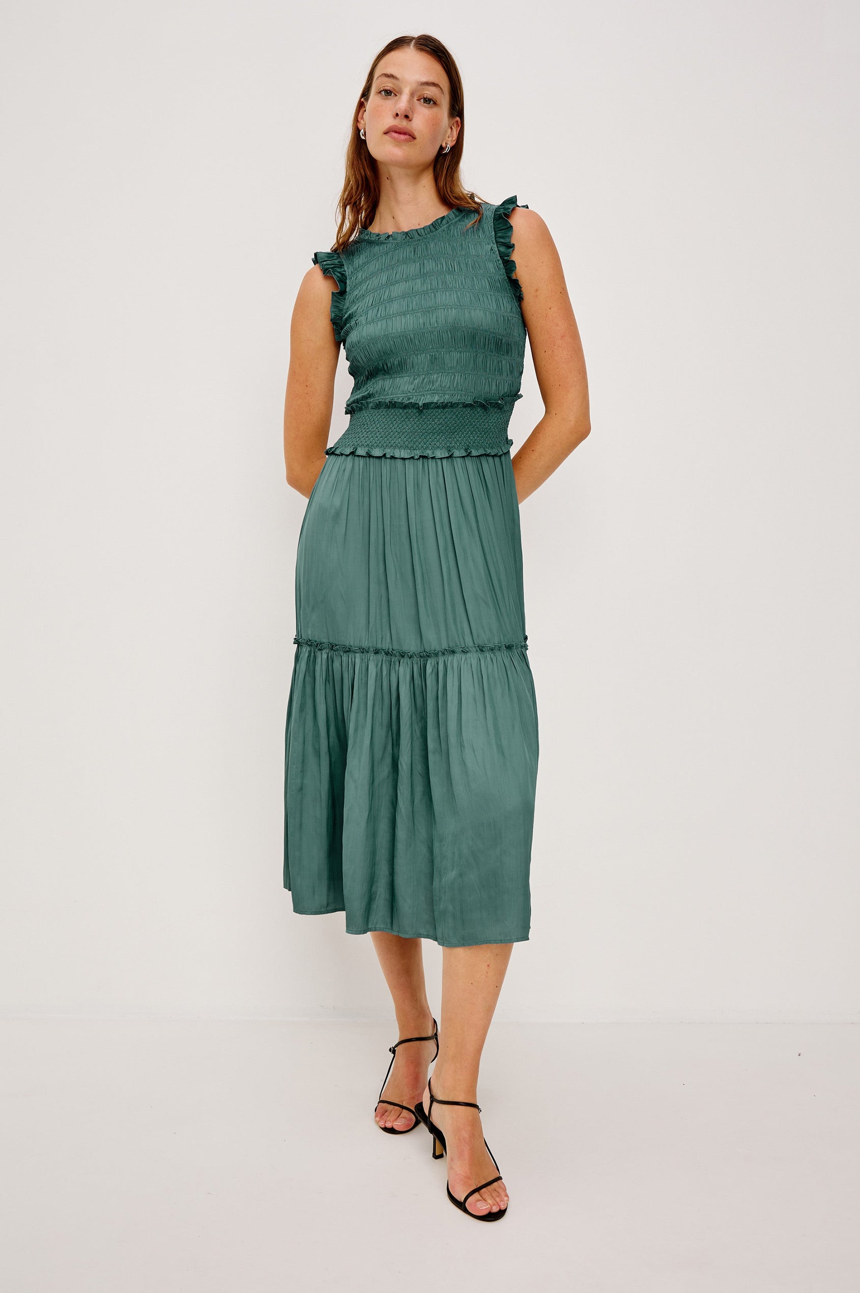 VIVIER DRESS - LAKE