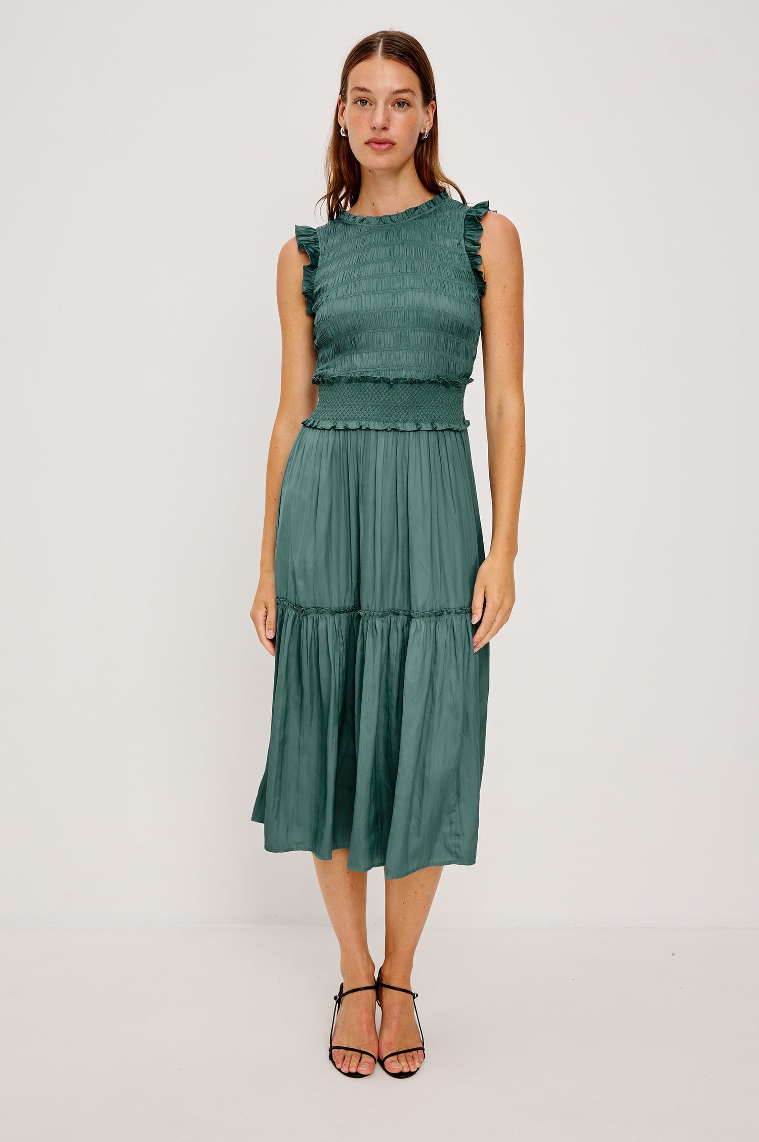 VIVIER DRESS - LAKE