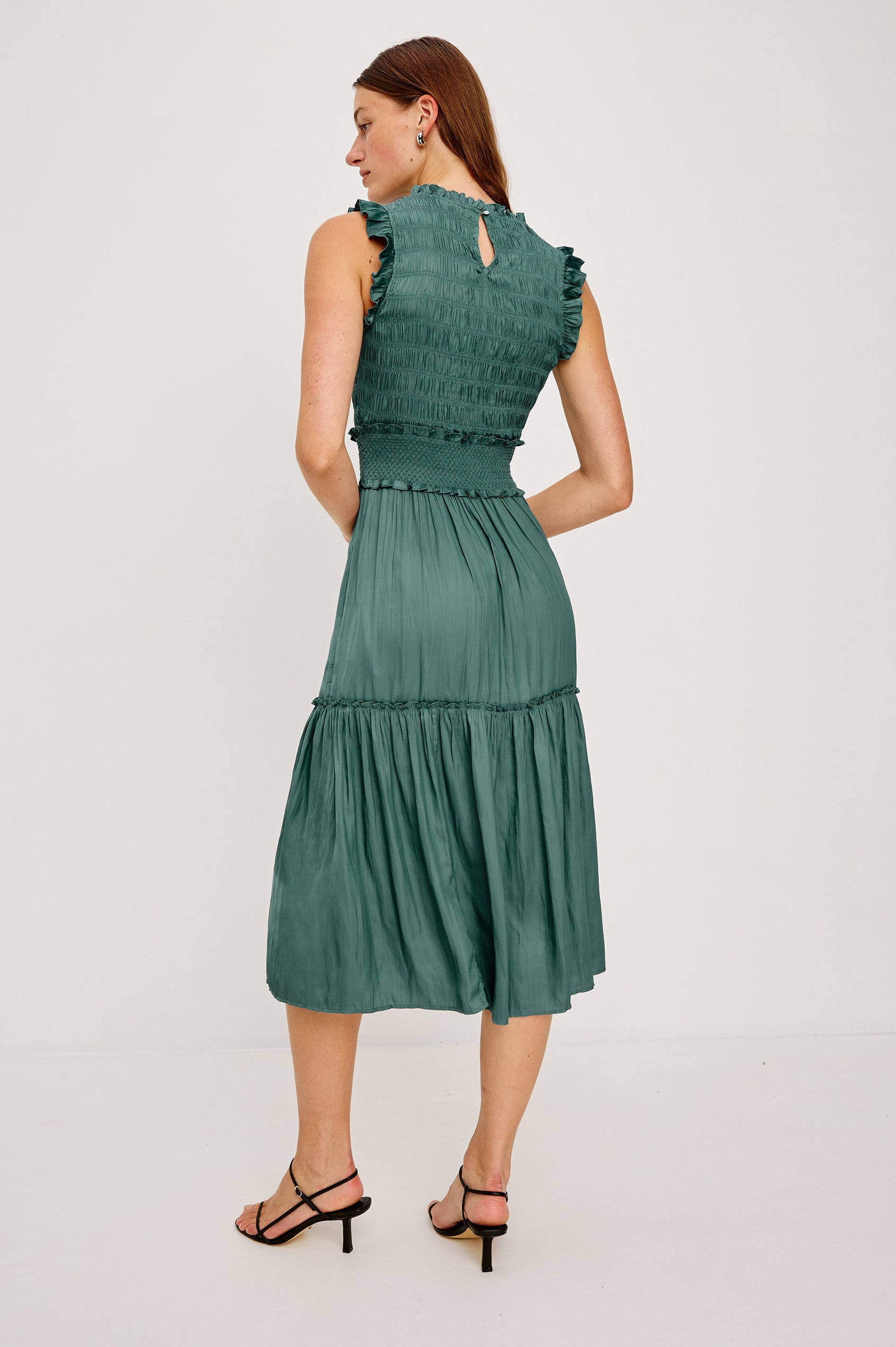 VIVIER DRESS - LAKE