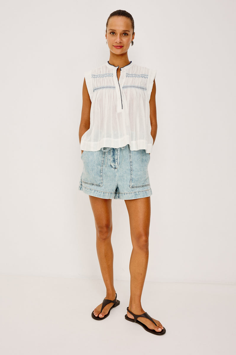 WILLOW TOP - WHITE – Rails Canada