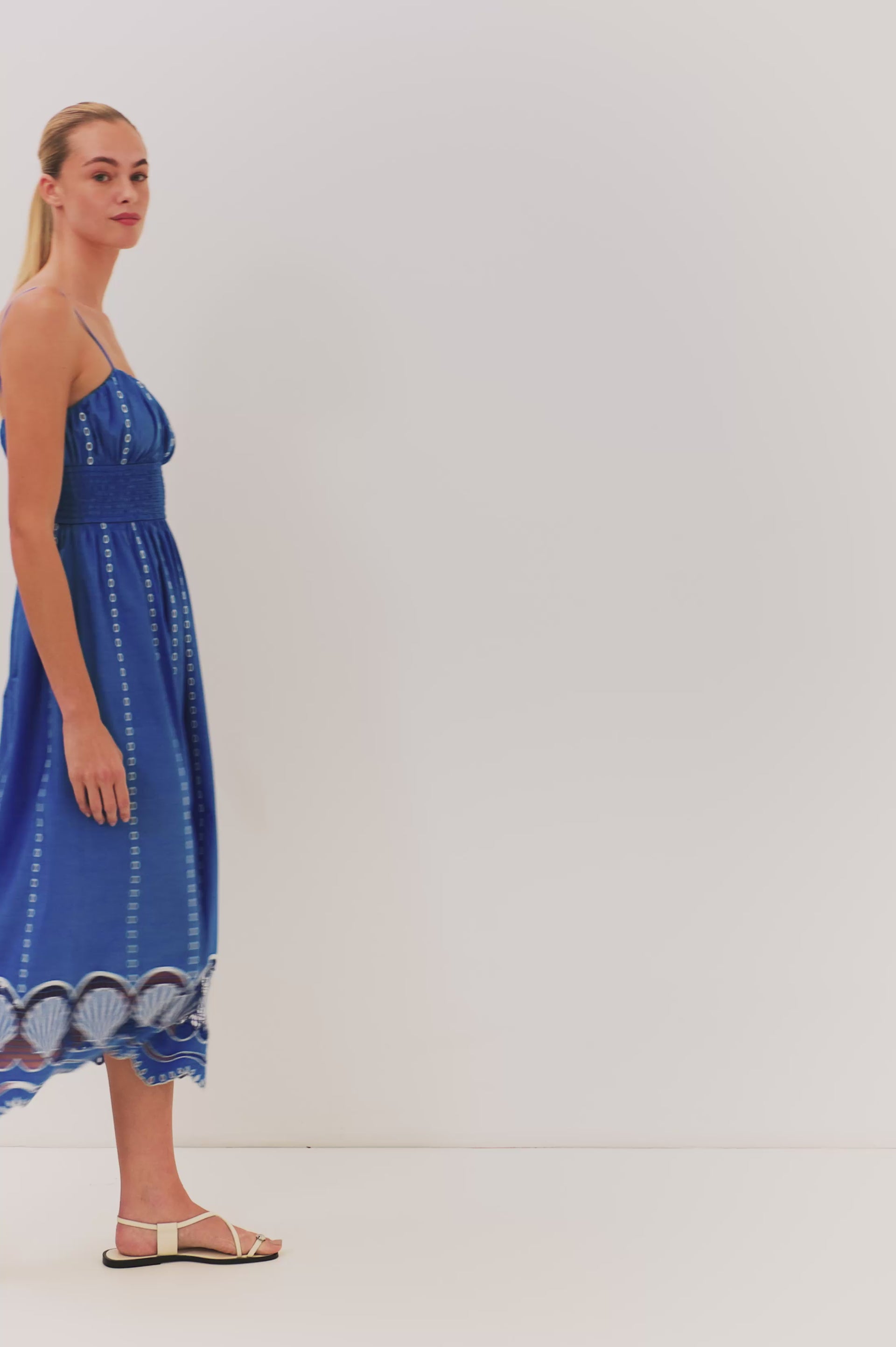 MURANO DRESS - FRENCH BLUE